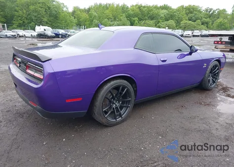 2019 Dodge Challenger R/T Scat Pack z USA, uszkodzony, nr VIN 2C3CDZFJ8KH595253